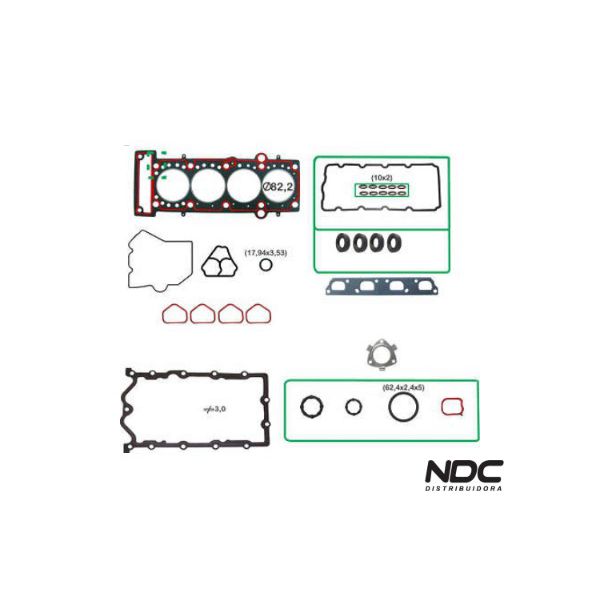N57598NBASTOS - 141089PK JOGO JUNTA MOTOR COMPLETO