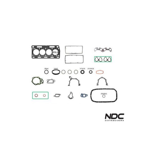 N57652NBASTOS - 151086ML JOGO JUNTA MOTOR COMPLETO