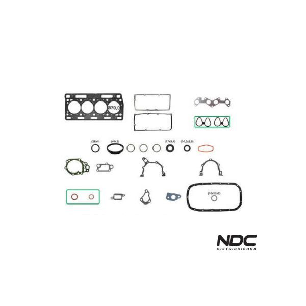 N57653NBASTOS - 151086PK JOGO JUNTA MOTOR COMPLETO