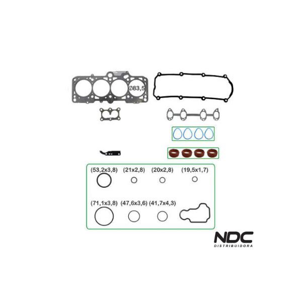 N57810NBASTOS - 1112115ML JOGO JUNTA MOTOR SUPERIOR