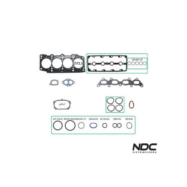 N57929NBASTOS - 141283PK JOGO JUNTA MOTOR SUPERIOR