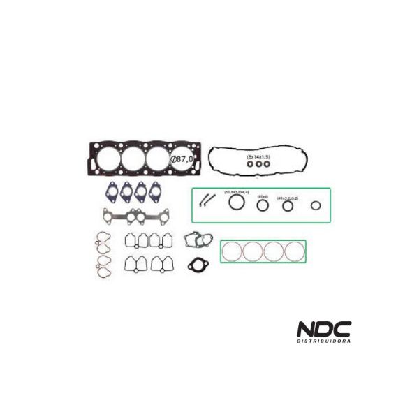 N57949NBASTOS - 1512120PK JOGO JUNTA MOTOR SUPERIOR