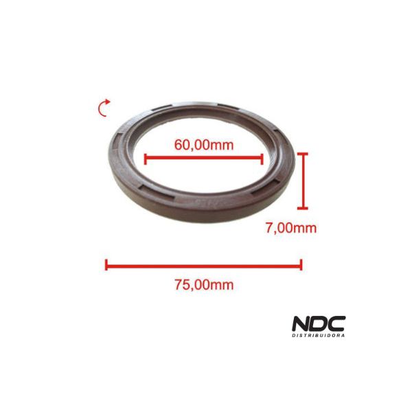 N58074NBASTOS - 1150175 RETENTOR