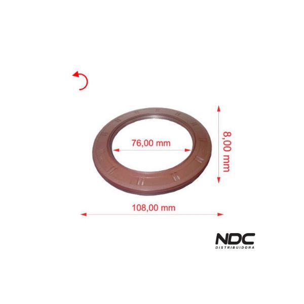 N58105NBASTOS - 1152187 RETENTOR