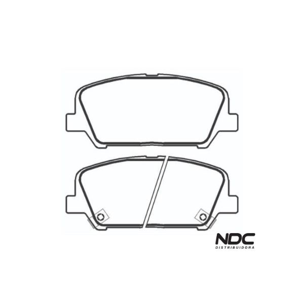 N54955ECO - ECO1609 PASTILHA FREIO