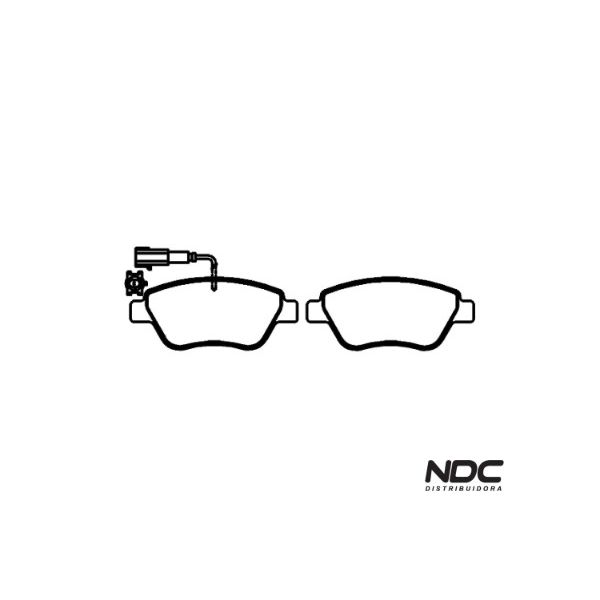 N42346ECO - ECO1086 PASTILHA FREIO