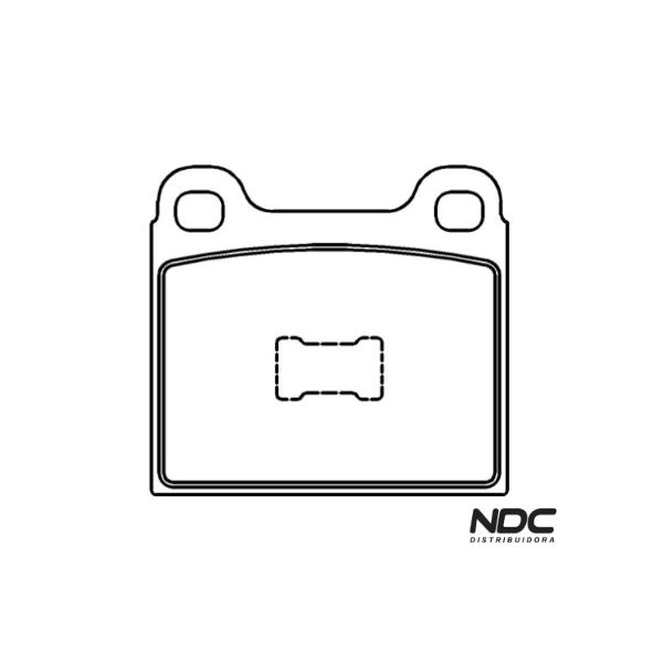 N42371ECO - ECO1052 PASTILHA FREIO