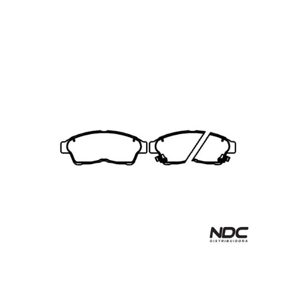 N53546ECO - ECO1208 PASTILHA FREIO