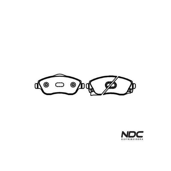 N50166ECO - ECO1016 PASTILHA FREIO