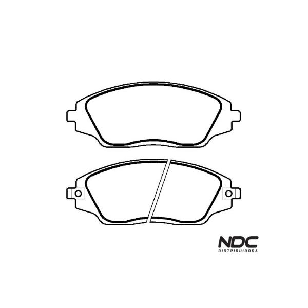 N50169ECO - ECO1516 PASTILHA FREIO
