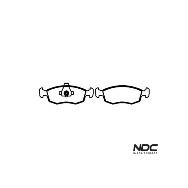 N50138ECO - ECO1062 PASTILHA FREIO