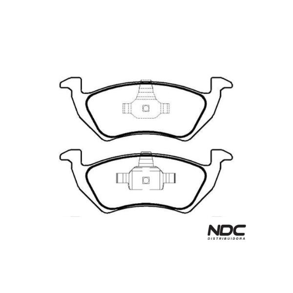 N53168ECO - ECO1554 PASTILHA FREIO