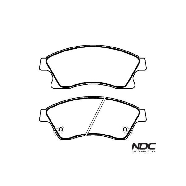 N50163ECO - ECO1498 PASTILHA FREIO