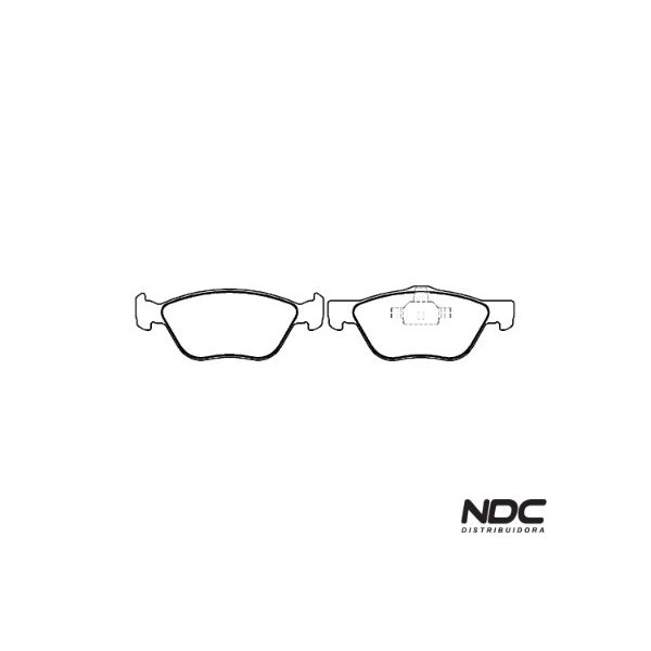 N47586ECO - ECO1488 PASTILHA FREIO
