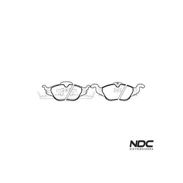 N50171ECO - ECO1007 PASTILHA FREIO
