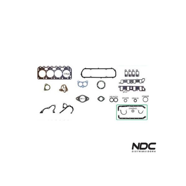N57554NBASTOS - 131033PK JOGO JUNTA MOTOR COMPLETO