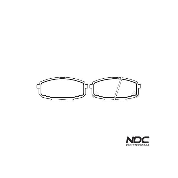N47642ECO - ECO1428 PASTILHA FREIO