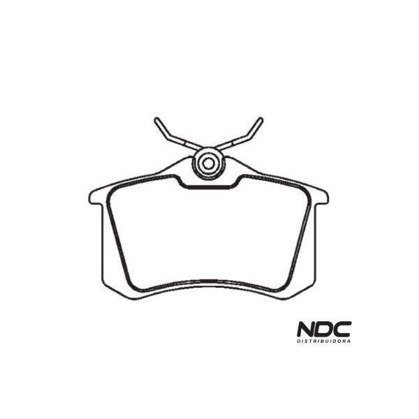 N50207ECO - ECO1245 PASTILHA FREIO