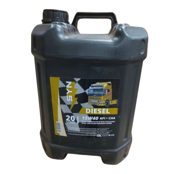 N58664SYN - OLEO DE MOTOR DIESEL SYN 15W40 API CH4 20 LITROS