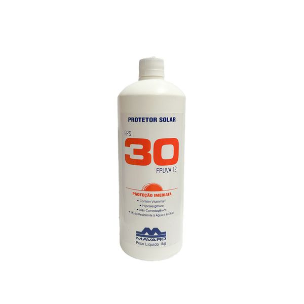 PROTETOR SOLAR FPS 30 UVA 1 KG