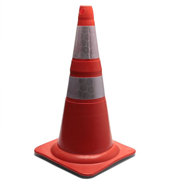 CONE DE PVC FLEXÍVEL 75 CM NBR 15071