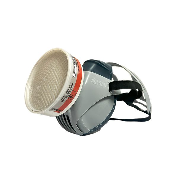 KIT RESPIRADOR SEMIFACIAL AIR SAN COM CARTUCHO QUÍMICO (VO/GA) 400 A1 B1