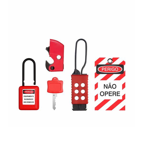 KIT BLOQUEIO MULTIUSO PARA DISJUNTOR (DIN/NEMA/CAIXA MOLDADA)