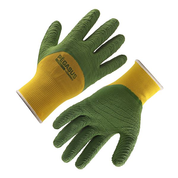 LUVA DE NYLON COM BANHO EM LÁTEX CORRUGADO PEGASUS PRO DANNY