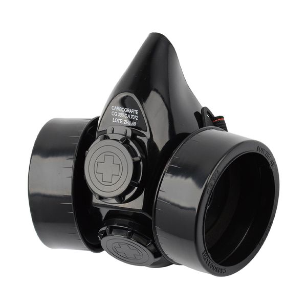 RESPIRADOR SEMIFACIAL PRETO CG 306 CARBOGRAFITE