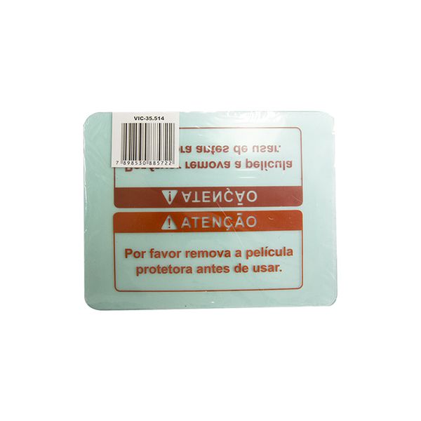 PLACA DE POLICARBONATO INCOLOR EXTERNA PARA MÁSCARA DE SOLDA AUTOMÁTICA 90 MM X 115 MM OPTECH