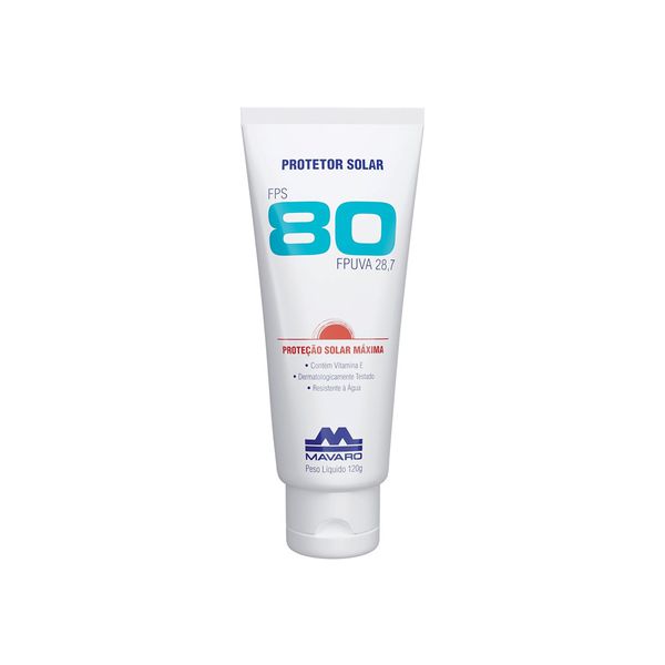 PROTETOR SOLAR FPS 80 120ML