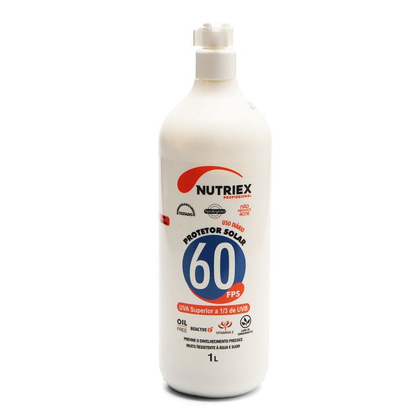 PROTETOR SOLAR FPS 60 UVA 1 L NUTRIEX