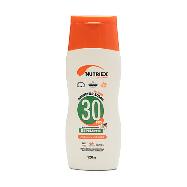 PROTETOR SOLAR FPS 30 UVA COM REPELENTE 120ML