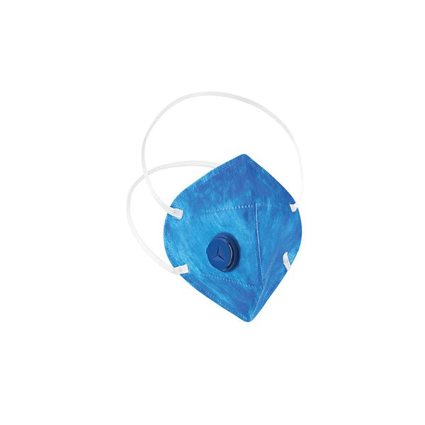 RESPIRADOR PFF2 AZUL COM VÁLVULA DOBRÁVEL PRO SAFETY