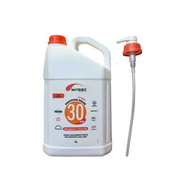 PROTETOR SOLAR FPS 30 UVA 4 L