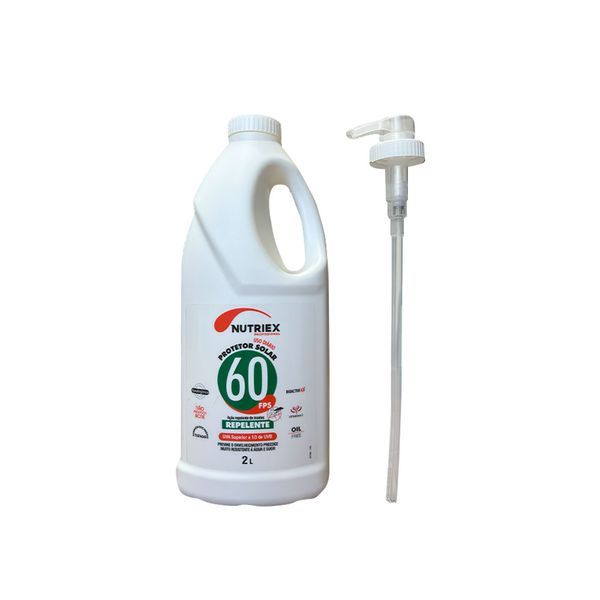 PROTETOR SOLAR FPS 60 UVA COM REPELENTE 2 L