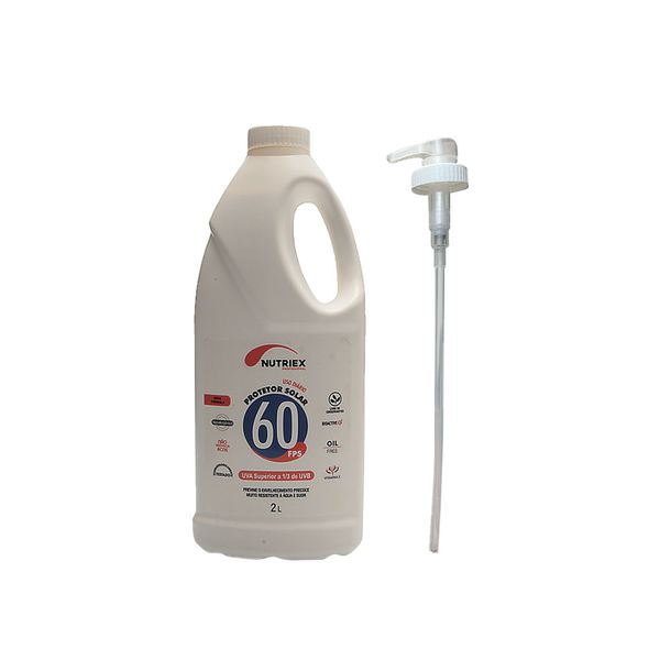 PROTETOR SOLAR FPS 60 UVA 2 L