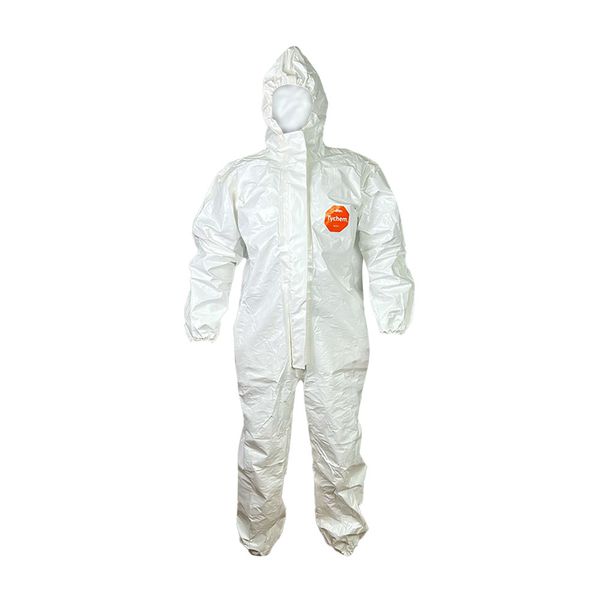 MACACÃO DE SEGURANÇA BRANCO TYCHEM 4000 TERMOSELADO TIPO 3/4/5/6 SL127T