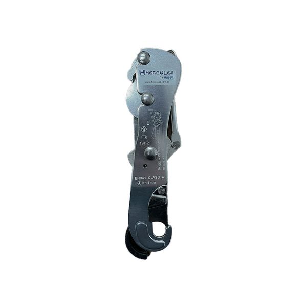 DESCENSOR AUTOBLOCANTE COM ALAVANCA PARA CORDA 11MM HLA011 HÉRCULES