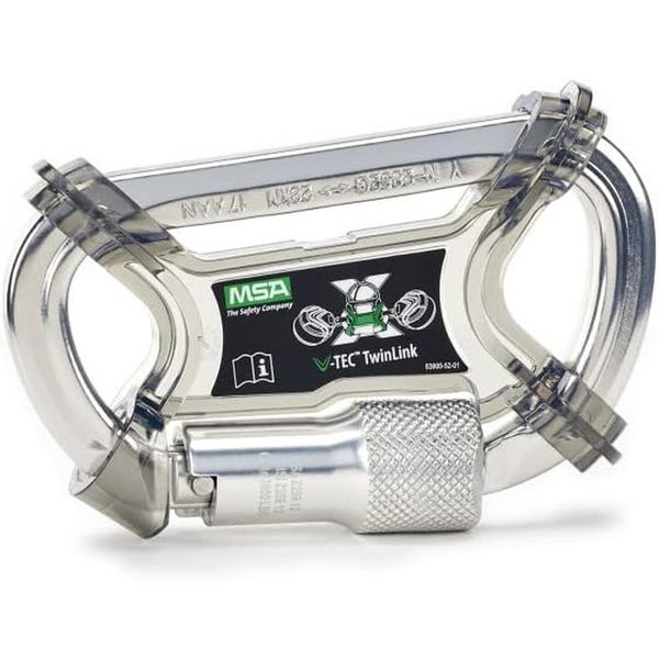 CONECTOR TWIN LINK MINI PFL LATCHWAYS ALUMÍNIO MSA 63900-04