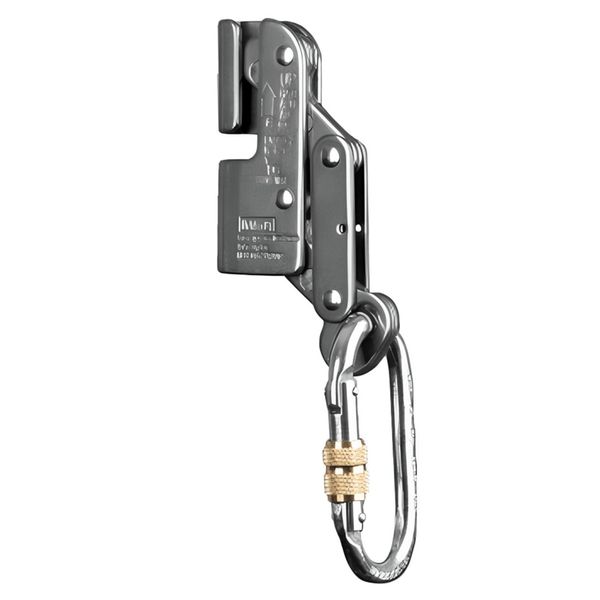 TRAVA QUEDAS MSA 218639 PARA CABO AÇO 8MM COM MOSQUETÃO OVAL