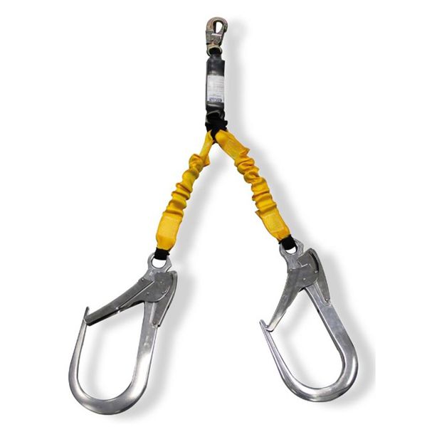 TALABARTE Y MSA 311280 1,20M GANCHO 110MM ALUMÍNIO COM ELASTICO ABS