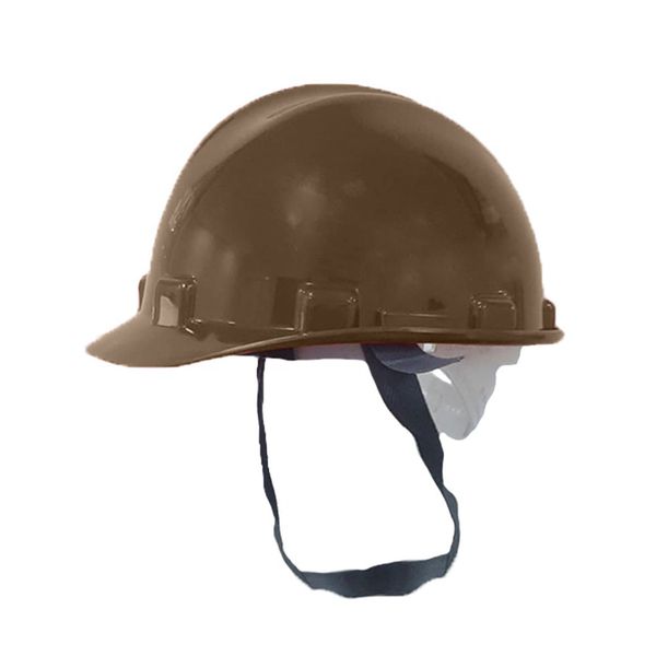 CAPACETE ABA FRONTAL MARROM COM CARNEIRA PLÁSTICA ULTRA MASTER SMI