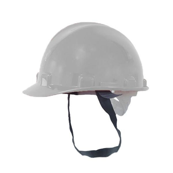 CAPACETE ABA FRONTAL BRANCO COM CARNEIRA PLÁSTICA ULTRA MASTER SMI