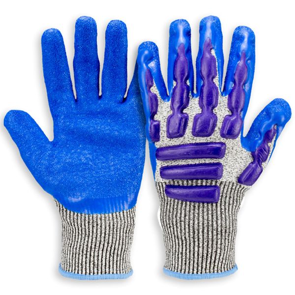 LUVA IMPACT PLUS BANHO LATEX PALMA IMPACTO CORTE KALIPSO 