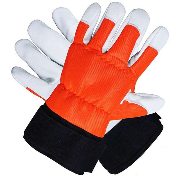 LUVA MOTOSSERRA SAYRO LOP 550 VAQUETA NYLON 12 CAMADAS TAM 9,5