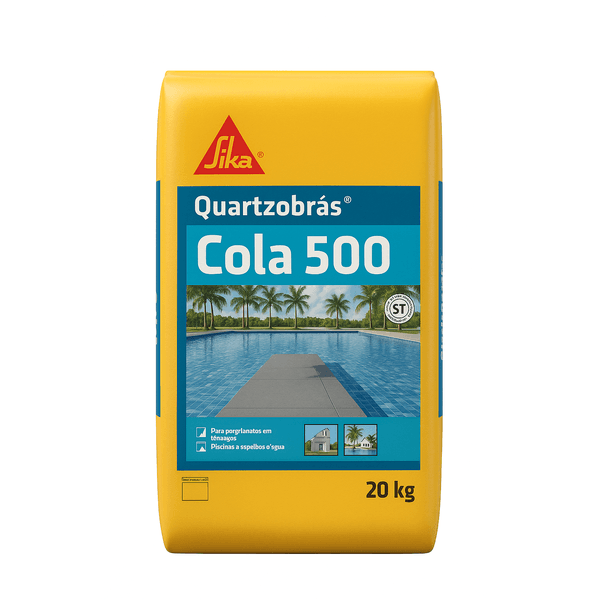 Argamassa Cola 500 Cinza - Quartzobras 20KG