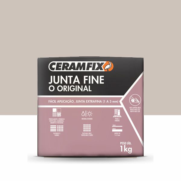 Rejunte Junta Fine - Crema 1KG