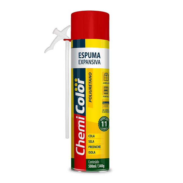 Espuma Expansiva PU Chemicolor - 500ML/310G