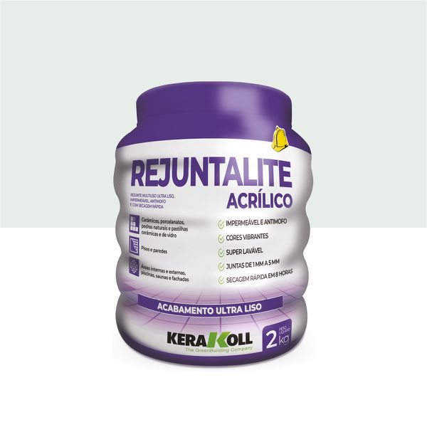 Rejunte Rejuntalite Acrílico kerakoll - Menta PT 2KG